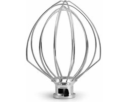 Garde voor KitchenAid-keukenmachine – Roestvrij Staal – Compatibel met Kantelmotorkop – Zilver