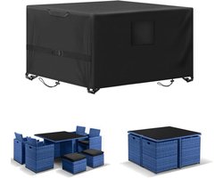 Garden furniture cover, dimensions 200 x 160 x 70 cm, water and weather resistant, made of Oxford fabric, UV resistant.