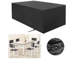 Garden furniture cover-Garden furniture cover, table and chair cover, 180 x 120 x 74 cm, made of sturdy and durable Oxford cloth, rectangular, waterproof, windproof and wear-resistant.