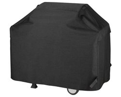Garden Furniture Cover-Grill Cover - 165 cm - Waterproof, colorfast, and UV-resistant cover for gas grill - Suitable for Weber and Char-Broil Outback series grills - Black - 170 x 61 x 112 cm