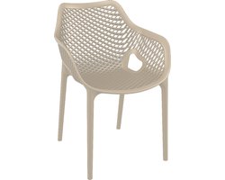 Garden Impressions Air XL design tuinstoel taupe