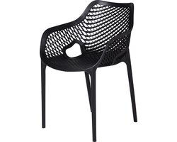 Garden Impressions Air XL design tuinstoel zwart