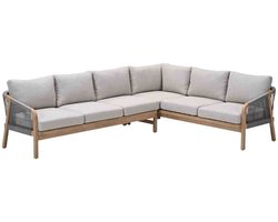 Garden Impressions Alora lounge dining set 2-delig rechts - grey sand