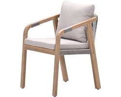 Garden Impressions Alora lounge dining stoel - grey sand