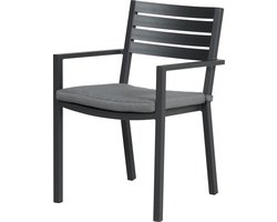 Garden Impressions Amarillo tuinstoel - donker grijs