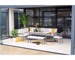 Garden Impressions Barcelona lounge-diningset - 8-persoons - grijs