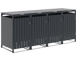 Garden Impressions Binport containerberging 272x80x118 cm - donker grijs