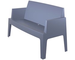 Garden Impressions - Box - tuinbank - donker grijs