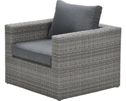 Garden Impressions Bruno lounge tuinstoel - grijs