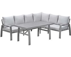 Garden Impressions Cameron lounge dining set 3-delig rechts - valley sand