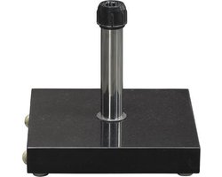 Garden Impressions Einstein granieten parasolvoet 40 kg - black polished