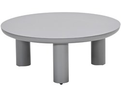 Garden Impressions Elefanti aluminium lounge tafel - Ø80xH32 cm - taupe