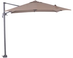Garden Impressions Hawaii zweefparasol S 250 x 250 cm taupe