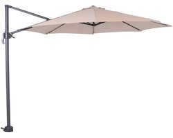 Garden Impressions Hawaii zweefparasol S Ø300 cm ecru