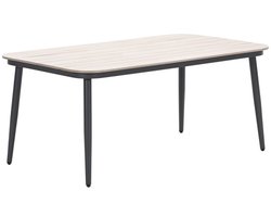 Garden Impressions Lagan lounge dining tafel 160x90 cm - light teak vironwood