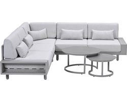 Garden Impressions Lizzy loungeset 5-delig - Monte Carlo loungetafels