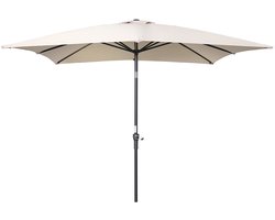 Garden Impressions Lotus stokparasol 250x250 - ecru