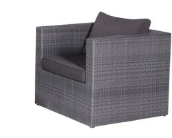 Garden Impressions Lyon lounge stoel donker grijs