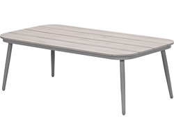 Garden Impressions Margriet lounge tuintafel - 130x70 cm - taupe