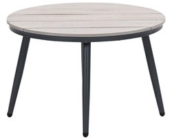 Garden Impressions Margriet loungetafel rond- Ø70xH45 cm - carbon black