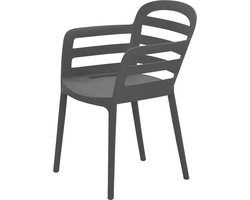 Garden Impressions Mira tuinstoel - donker grijs