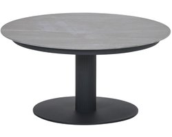 Garden Impressions Nice Salontafel Black/Napoli Sand - Ø80 cm