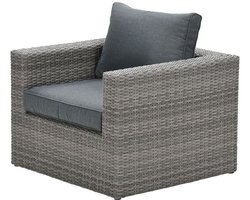 Garden Impressions Orangebird lounge stoel- organic grey - reflex black