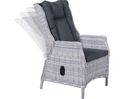 Garden Impressions Osborne verstelbare fauteuil - Cloudy Grey RB