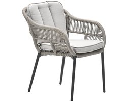 Garden Impressions Patricia dining fauteuil - donker grijs