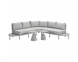 Garden Impressions Queenstown loungeset 5-delig - taupe