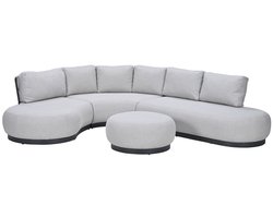 Garden Impressions San Jose loungeset 4-delig links - valley sand