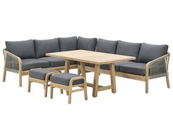 Garden Impressions Santos 5-delige L/D set links -acaciahout