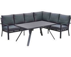 Garden Impressions Senja lounge dining set 3-delig rechts - mystic grey