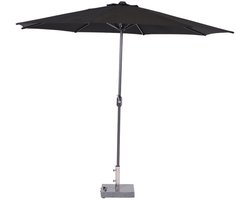 Garden Impressions Stokparasol - Lotus - Ø300 cm - Zwart