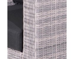 Garden Impressions Tennessee lounge stoel - licht grijs