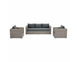 Garden Impressions Tennessee loungeset 3 - delig vintage willow