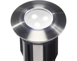 Garden Lights - 12V Alpha RVS LED wit licht