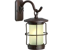 Garden Lights: Callisto Wandlamp 12 Volt - Roestbruin