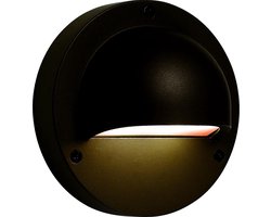 Garden Lights: Deimos Wandlamp 12 Volt - Zwart