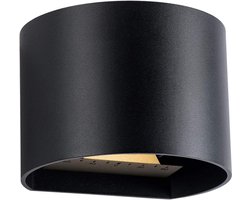 Garden Lights: Goura Wandlamp 12 Volt - Zwart