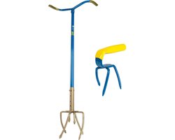 Gardenclaw Tuinklauw - Tuinfrees - Onkruidtrekker - 97-106cm - 2 Stuks - Staal