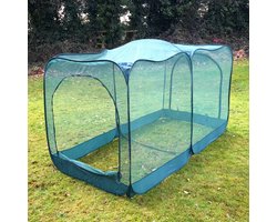 GardenSkill Net Kweektunnel Plantentunnel Pop-Up Kweekkas met Vogelbeschermingsnet, Beschermhoes voor Potplanten, Potplanten, Verhoogde Bedden, Moestuinbedden 100cm x 135cm