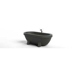 Gardentub Lagoon Outdoor Kraan Black - ijsbad / dompelbad