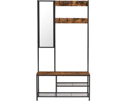 Garderobe Set - Schoenenkast - Schoenen Kast - Kapstok - Spiegel - Bankje - Bank - Opbergkast - Opbergkasten Binnen - Opbergkast - Kast - Kastje - Opberg Kast - Opbergkastje - Organizer - Organizers - Opbergrek - Opberg Rek - Garderobekast