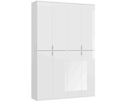 Garderobecombinatie Projektx2-delig - 130cm x 193cm x 34cm