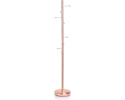 Garderobekast - Kledingrek - Organiseren van kleding - Modern design - 31x31x172 cm - Roségoud