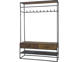 Garderobemeubel 2L blend 180 cm hoog