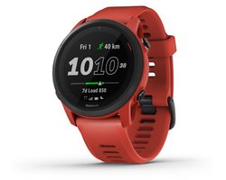 Garmin Forerunner 745 - Sporthorloge met GPS Tracker - 7 dagen batterij - 44mm - Magma Red