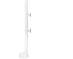 Garnalenvis Acryl Transparante Voedingsbuis Plaat Aquarium Geassembleerde Voedingssonde Aquarium Feeder met zuignap voor visgarnalen voeren
