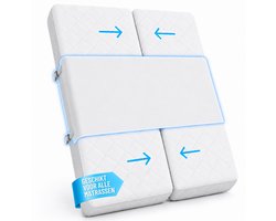 Garpex® Matraswig Bedbinder met Band - Luxe Liefdesbrug & Tussenstuk voor Matrassen - Geschikt voor elk Bed - Matrasband